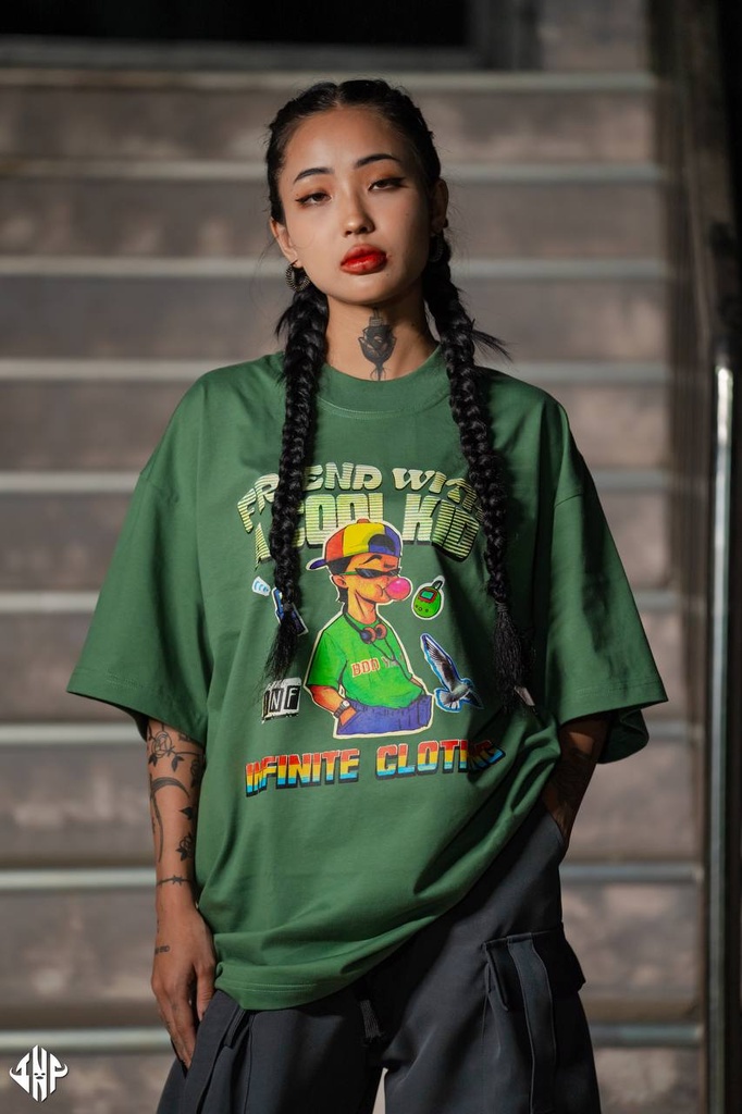 T009XXLGREEN COOL KID