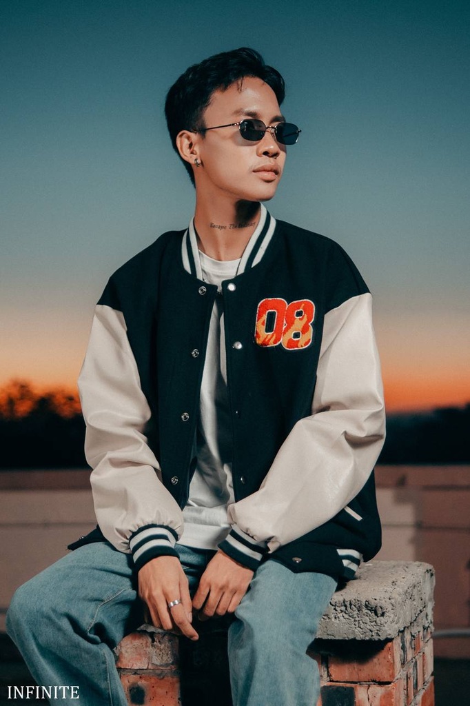 J011MBLACK INF VARSITY [LITTLE DEVIL]