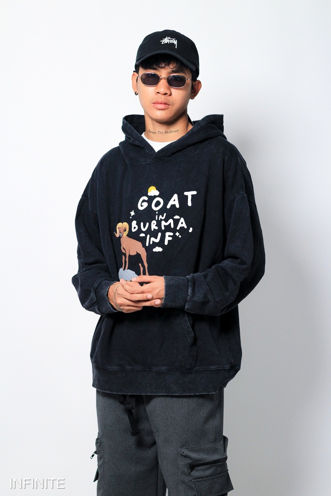 H009XLBLACK INF GOAT IN BURMA