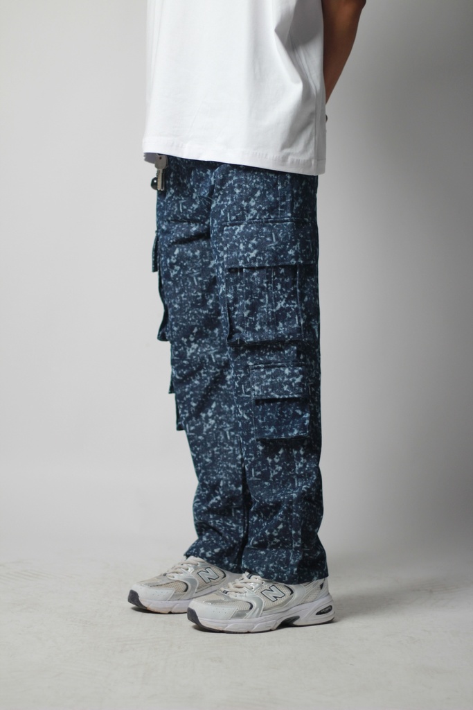 LP006XLOCEANBLUE JEANS CARGO [PATTERN]
