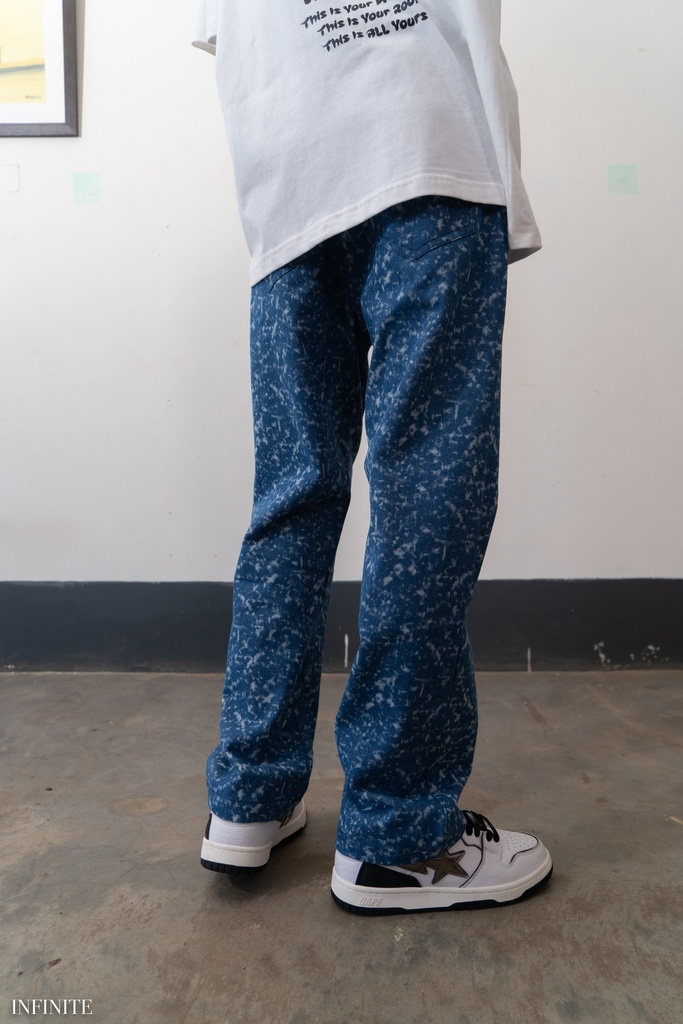 LP010XLSKYBLUE DENIM STRAIGHT PANT [PATTERN]