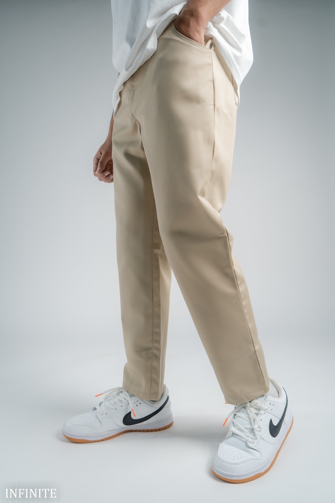 LP016XLCREAM CHINO PANT