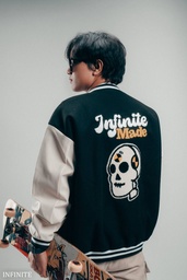 J012XLBLACK INF VARSITY [INFINITE MADE]