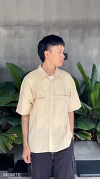 S004LYELLOW MUJII SHORT SLEEVE
